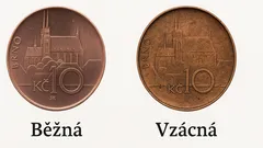 Běžná desetikoruna mění život – zjistěte, zda ukrýváte poklad