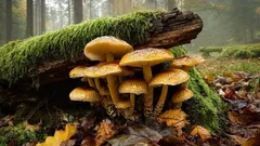 Podhoubí Armillaria ostoyae skrytě ovládá celé lesy